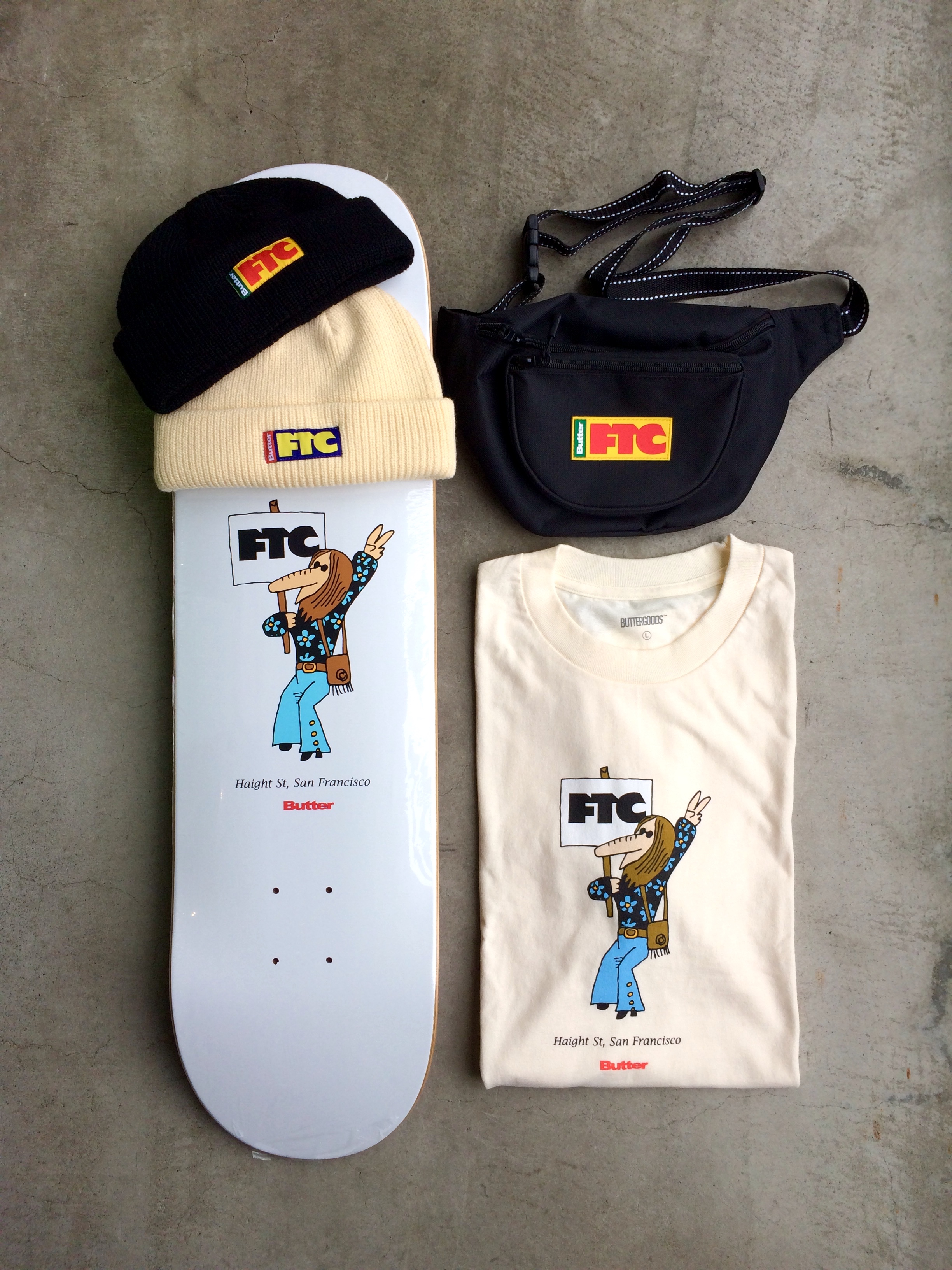 FTC ✖️ butter goods スケートボード コンプリート - スケートボード