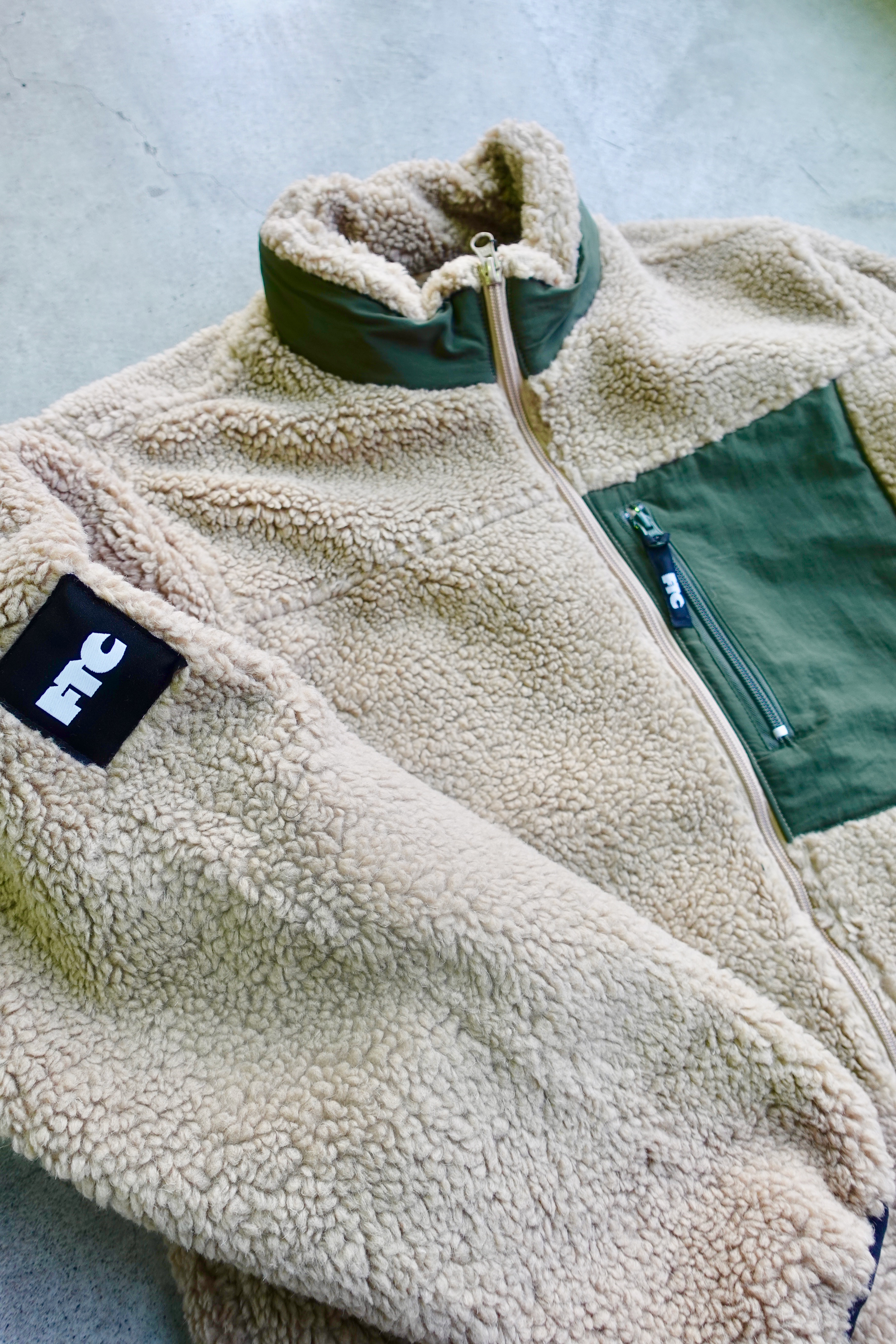 FTC - SHERPA FLEECE JACKET | SQUAL