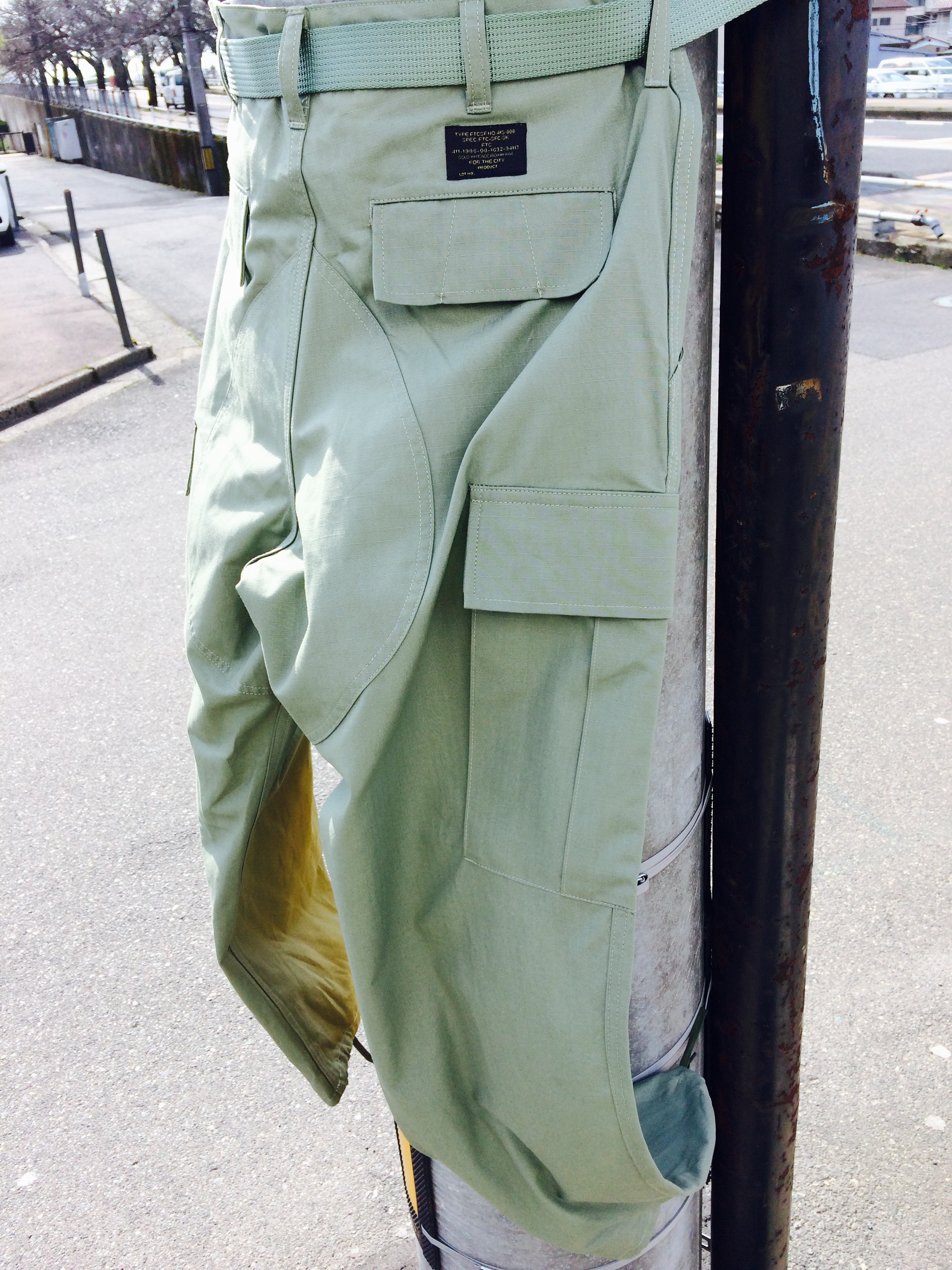 FTC - RIPSTOP CARGO PANT | SQUAL