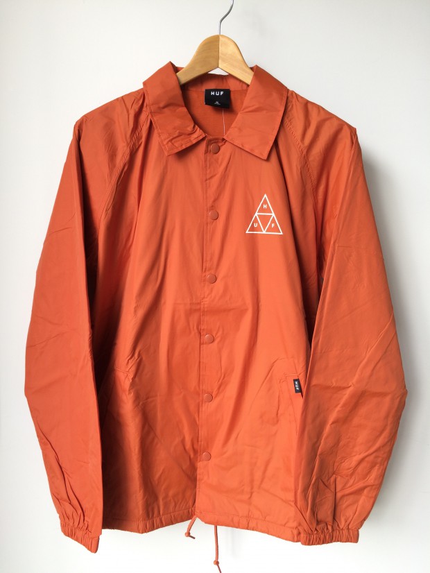 HUF - ESSENTIALS TT COACHES JACKET