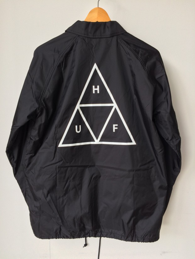 HUF - ESSENTIALS TT COACHES JACKET