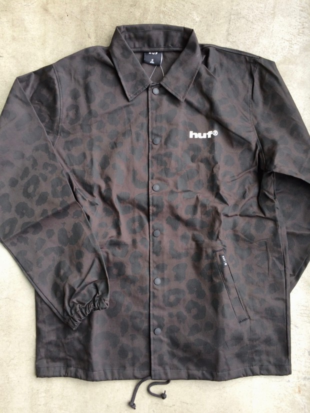 HUF - NEO LEOPARD COACH JACKET