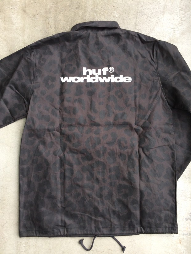 HUF - NEO LEOPARD COACH JACKET