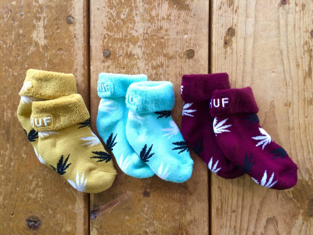 HUF PLANTLIFE BABY SEED SOCKS  22.36.54