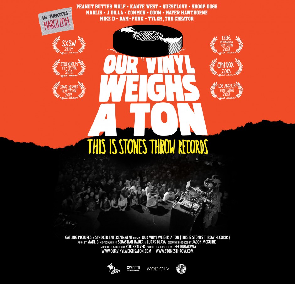 OUR VINYL WEIGHS A TON(THIS IS STONES THROW RECORDS