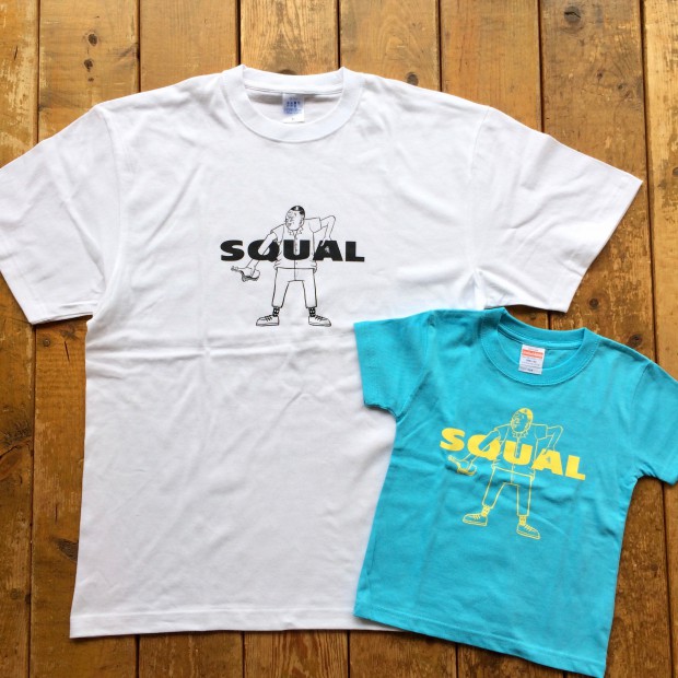 SQUAL & ESOW - ２５周年記念 KID'S Tシャツ