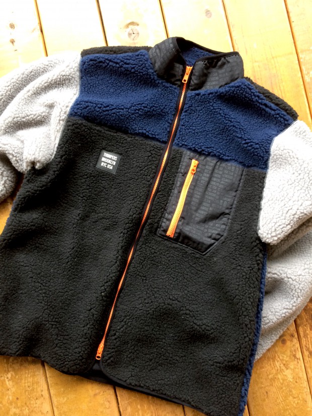 THUMPERS NYC - MULTI COLOR FLEECE JACKET