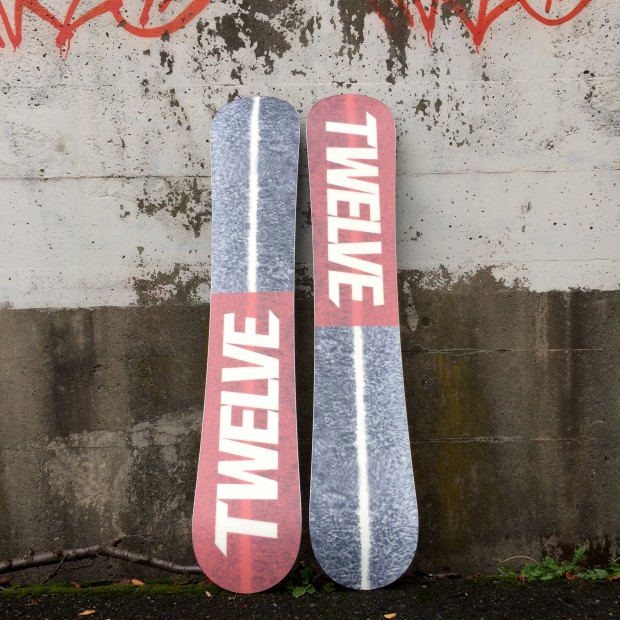 TWELVE SNOWBOARDS