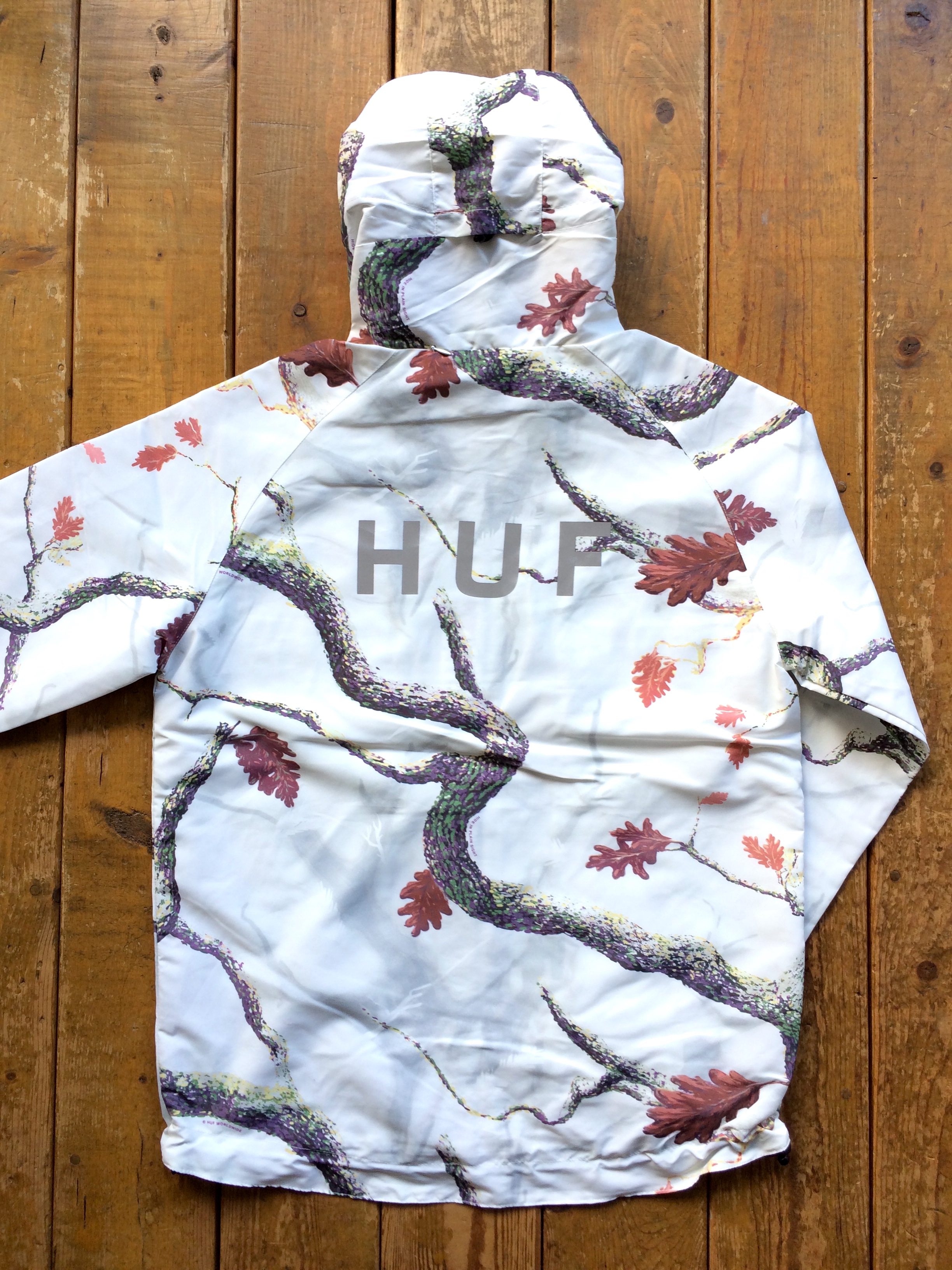 Huf standard shell jacket white online
